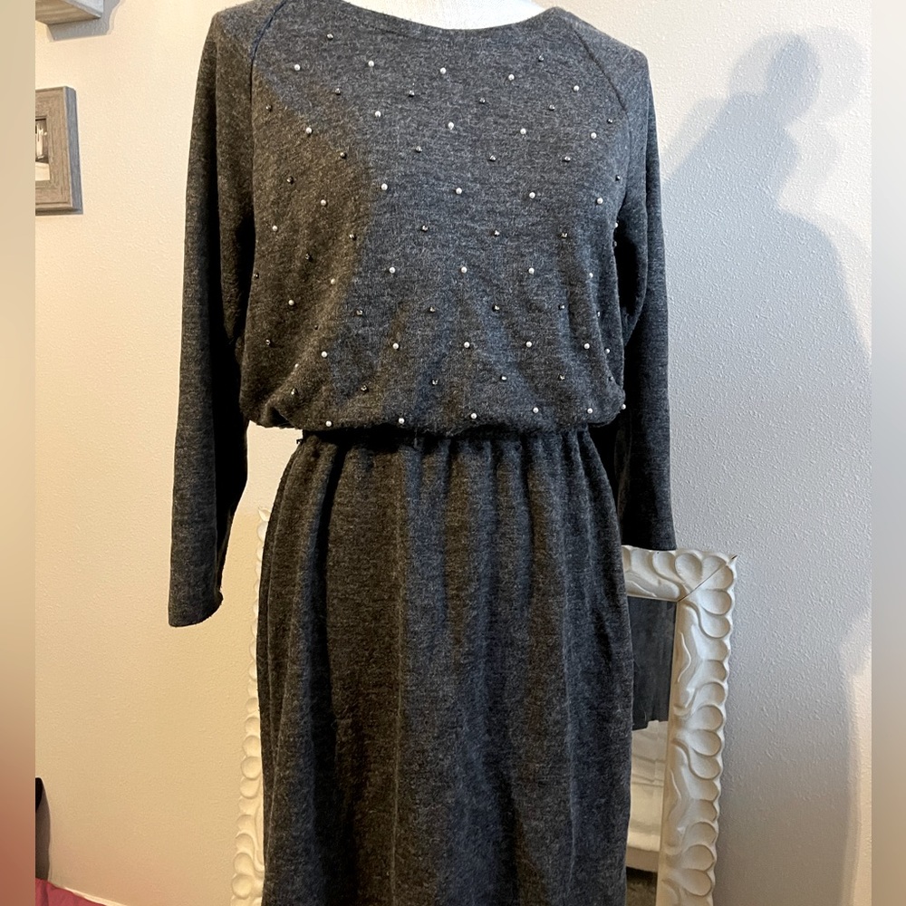 LOFT stretch sweater dress